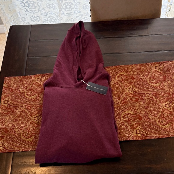 Holderness & Bourne Men's XXL The Lawson Pullover Heathered Dark Claret - Picture 1 of 10